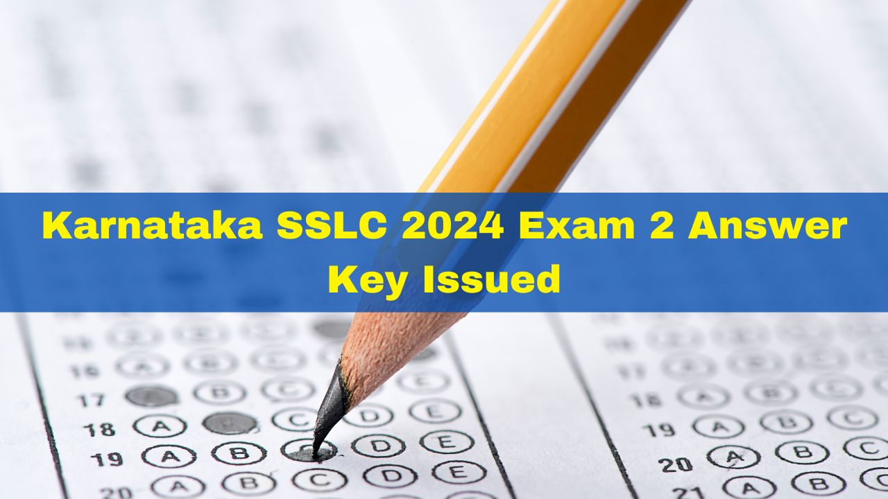 Karnataka SSLC 2024 Exam 2