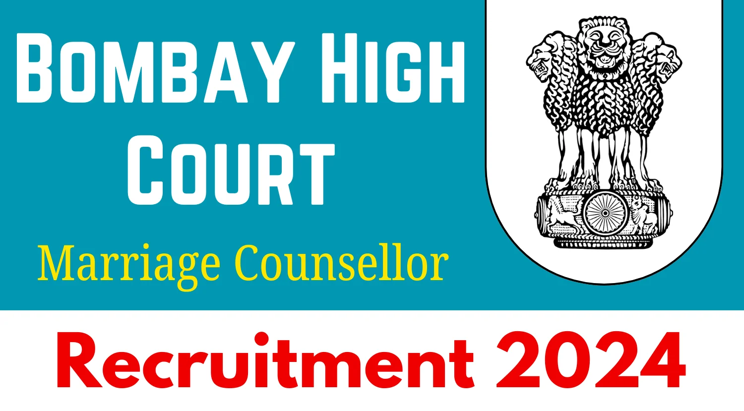 Bombay High Court Marriage Counsellor Recruitment 2024