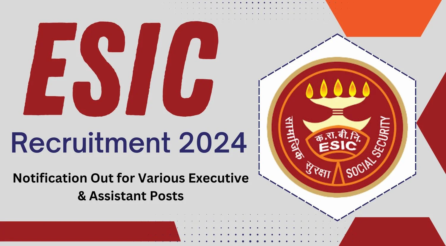 ESIC MO Recruitment 2024