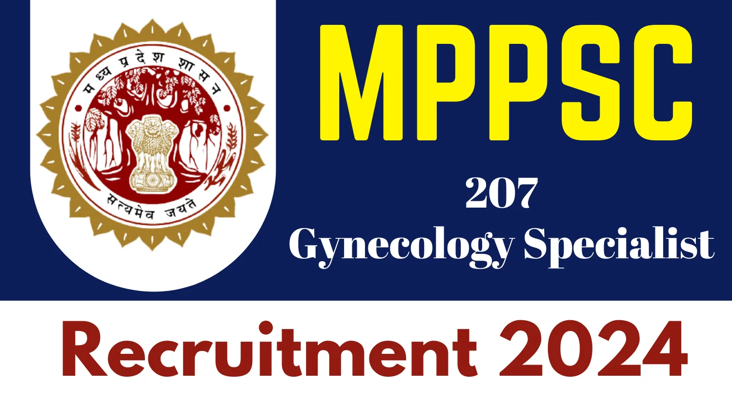 MPPSC Gynecology Specialist Recruitment 2024