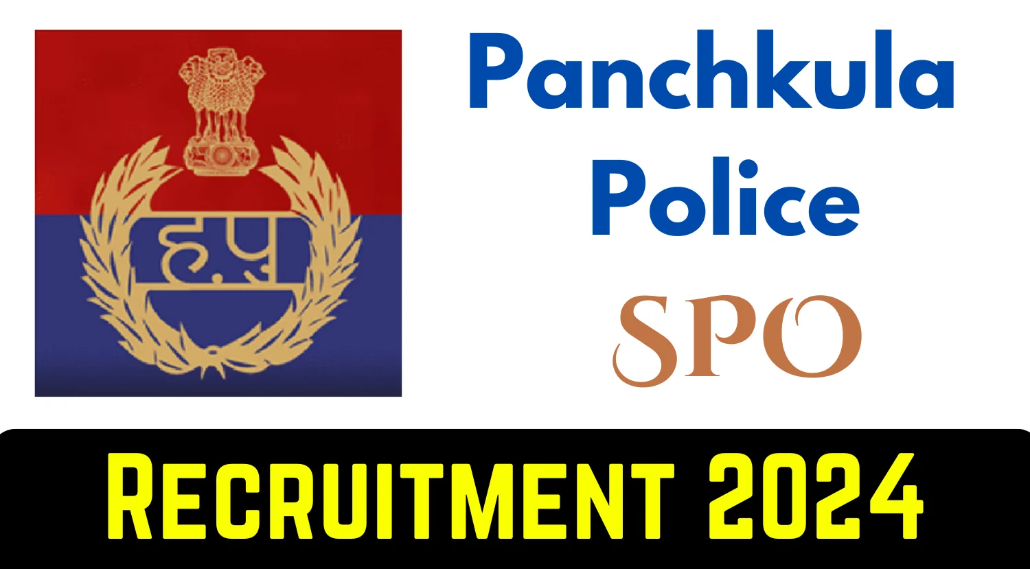 Panchkula Police SPO Recruitment 2024