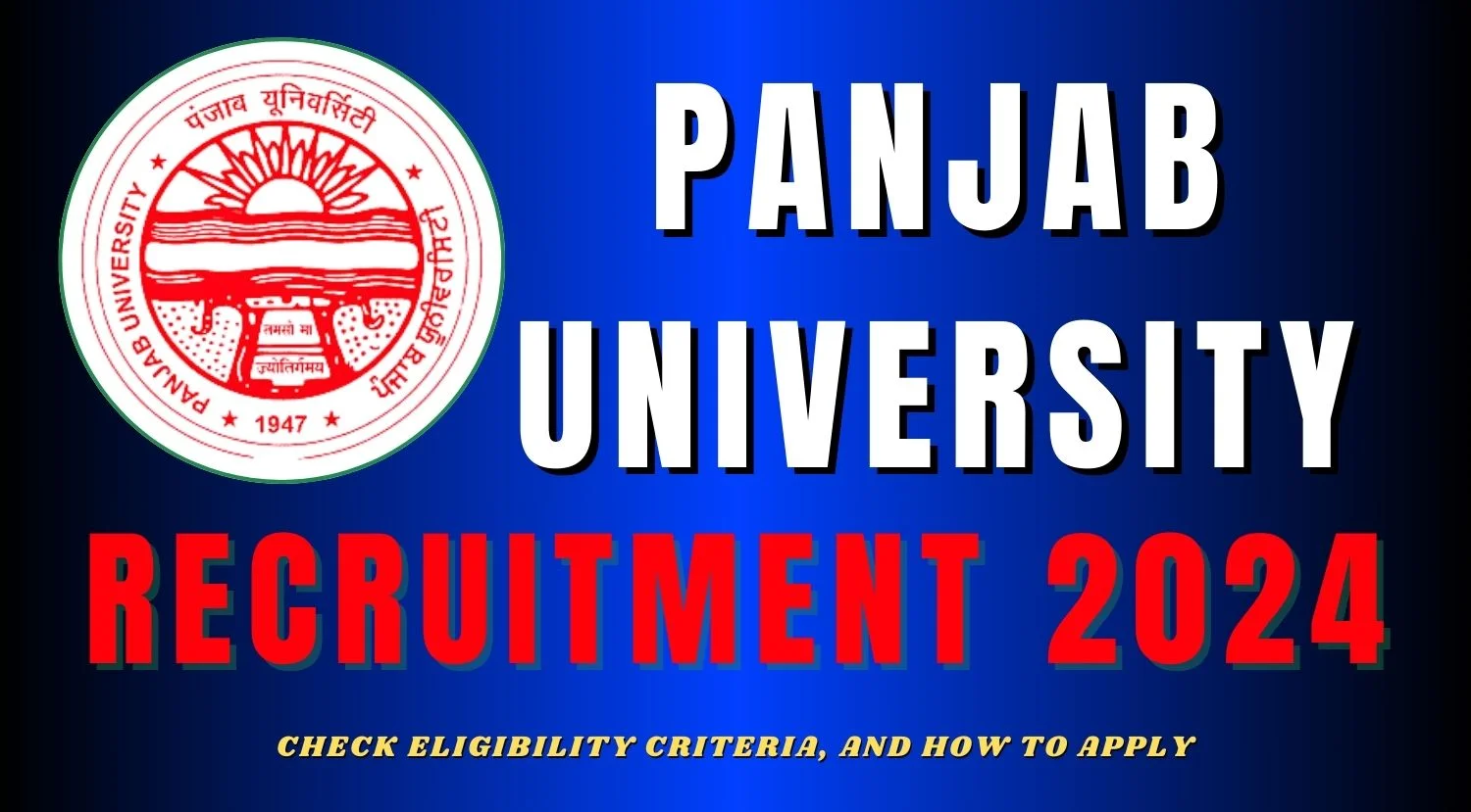 Panjab University Library Assistant Recruitment 2024