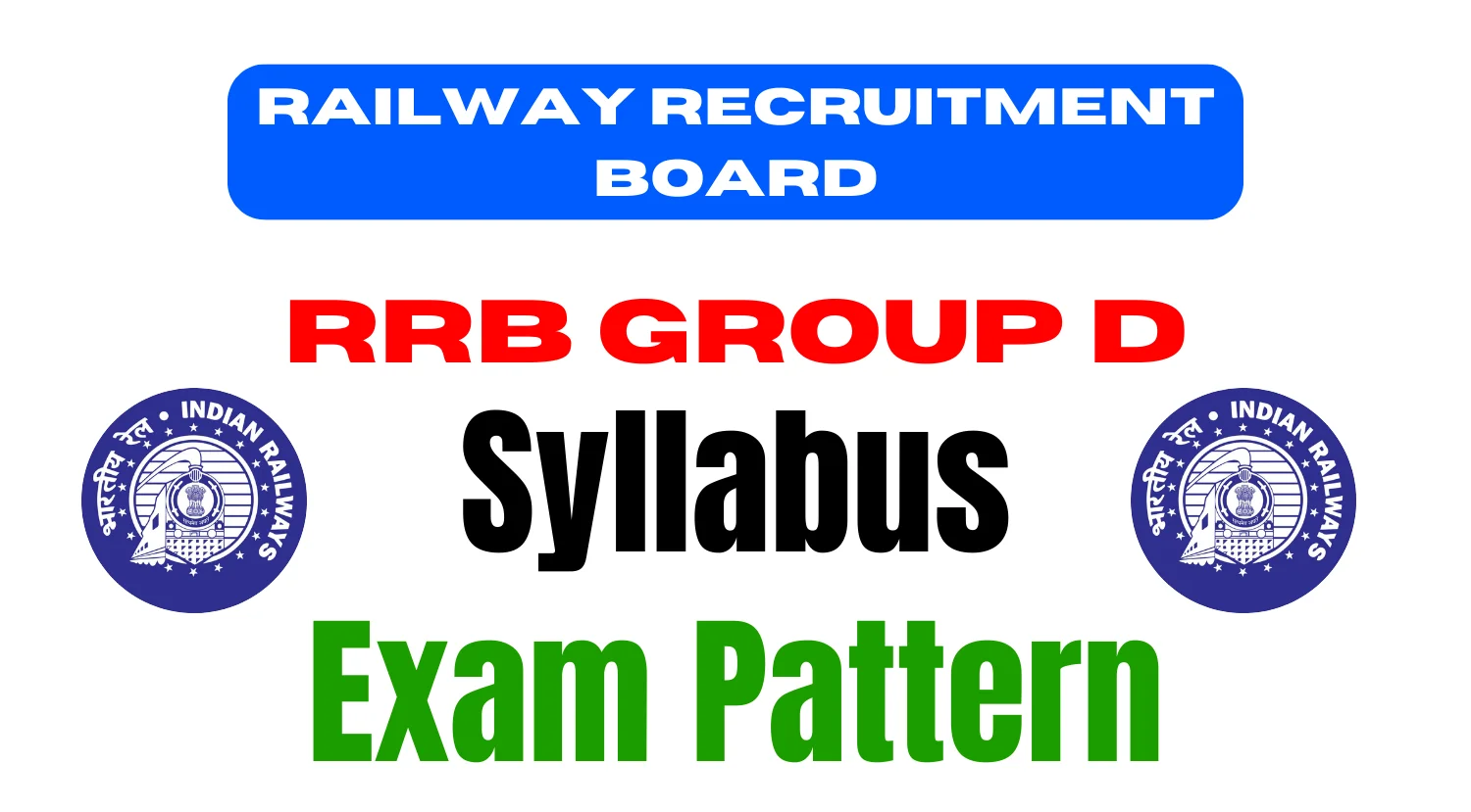 RRB Group D 2024 Exam Pattern and Selection Process