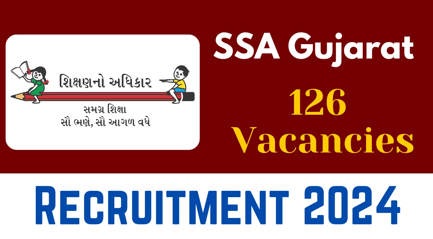 SSA Gujarat Warden Assistant Warden Accountant Recruitment 2024