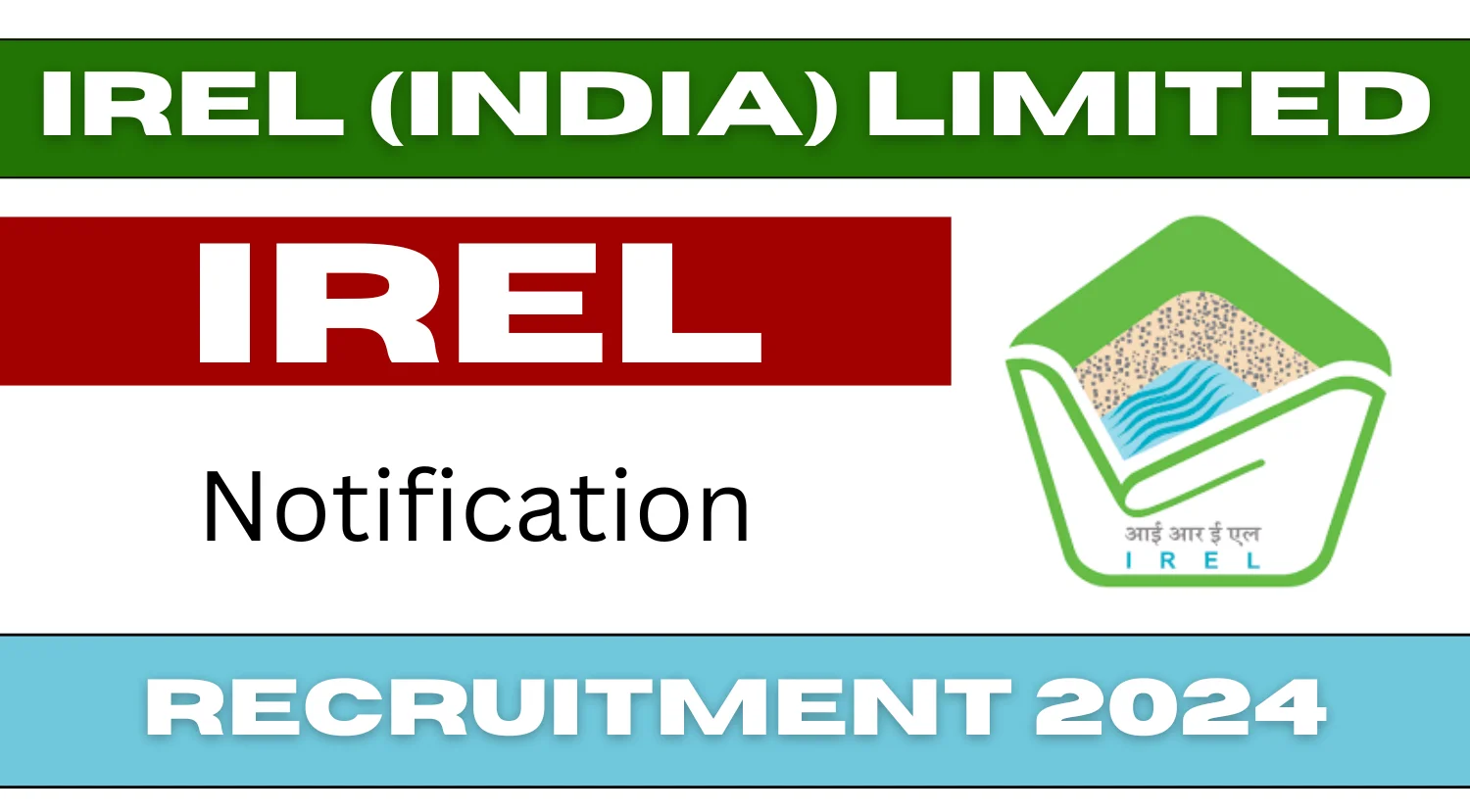 IREL Recruitment 2024 Notification Out for Sr. Manager Post