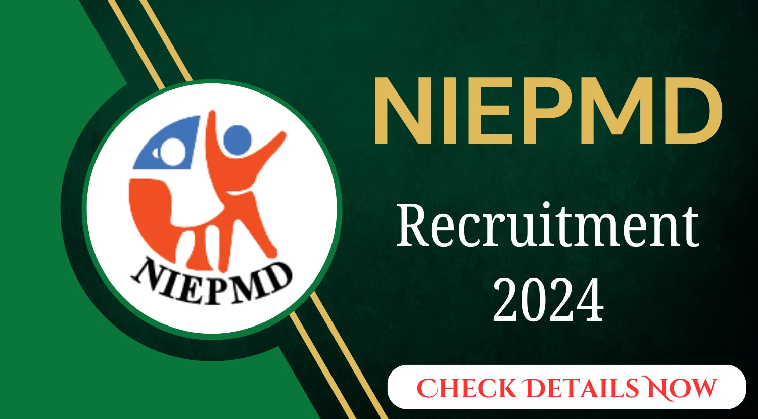 NIEPMD Associate Professor Recruitment 2024